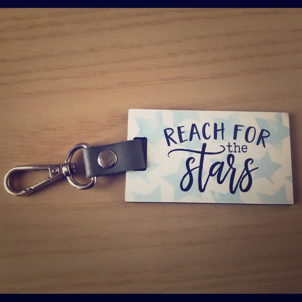 Leather & Wooden Key 🔑 Chain